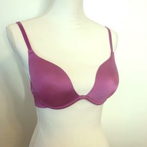 Vassarette purple push up bra